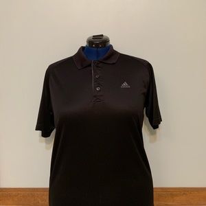Adidas Active 360 Black Polo Men’s (M)